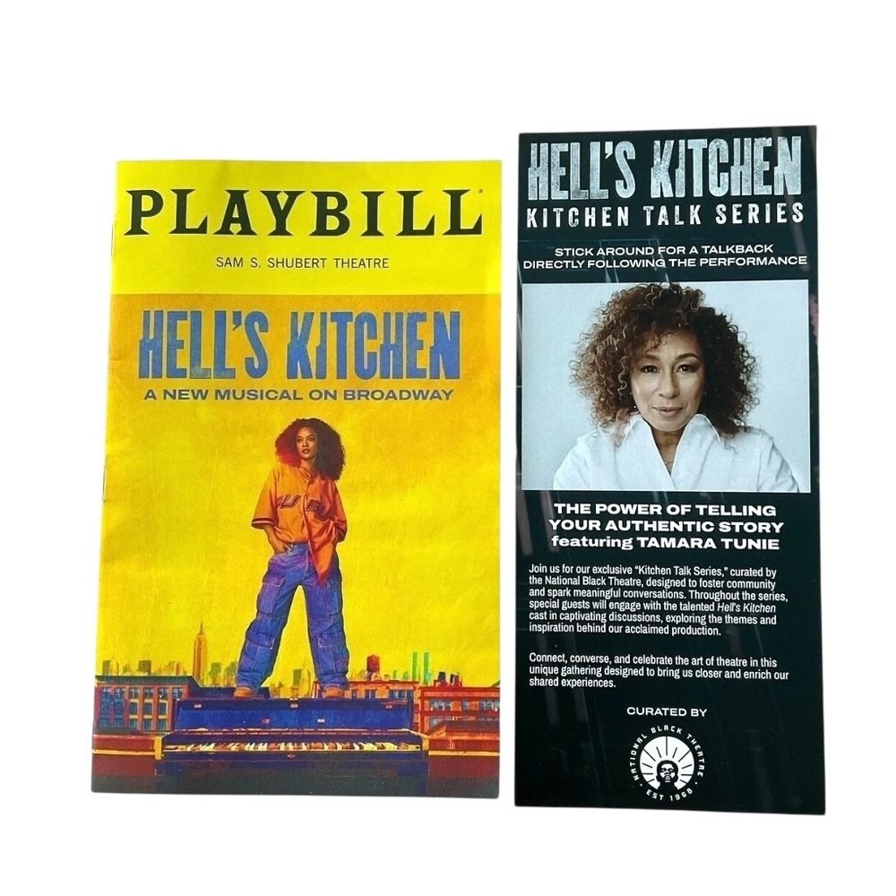 2024 Hell's Kitchen The Musical Playbill Alicia Keys Broadway Maleah Joi Moon